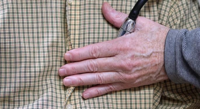 doctor using stethoscope